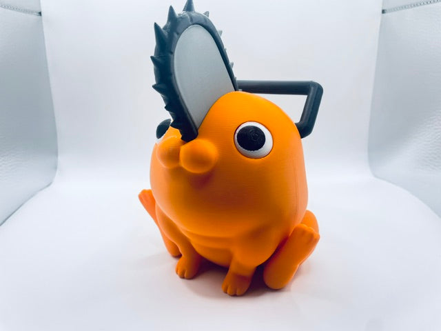 3d-Printed Chainsaw Man Pochita statue