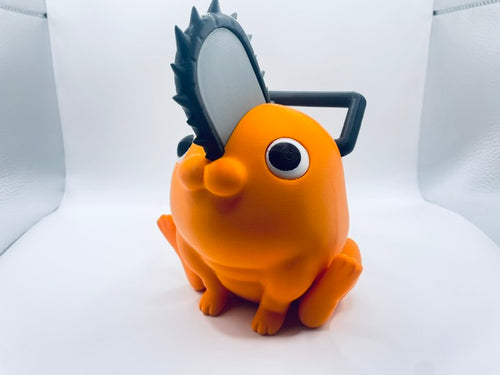 3d-Printed Chainsaw Man Pochita statue