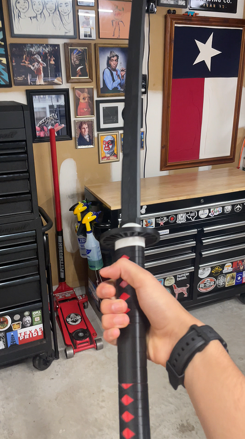 3D printed Tanjiro's sword