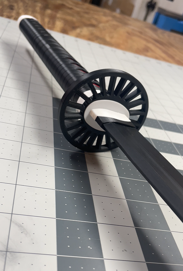 3D printed Tanjiro's sword